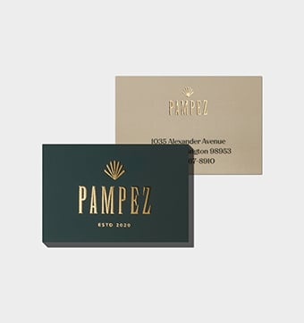 Gold Foil Business Cards