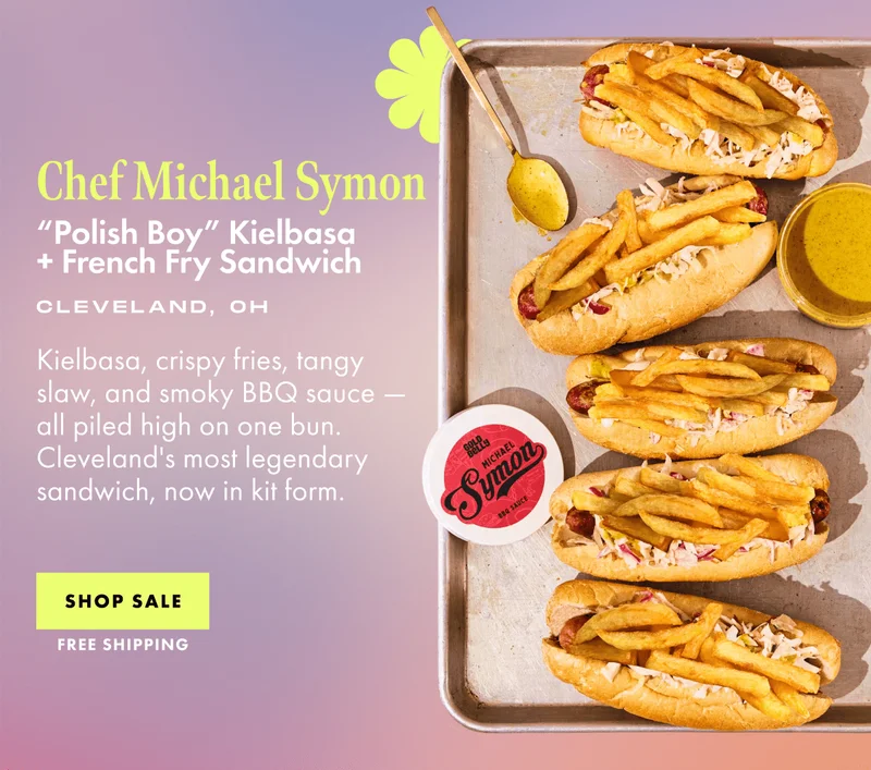Chef Michael Symon Kielbasa + French Fry Kit Chef Michael Symon Kielbasa + French Fry Kit