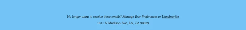 Manage Preferences