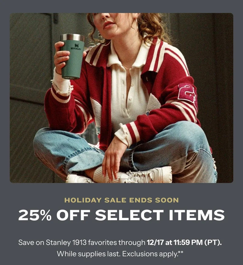 25% off Select Items