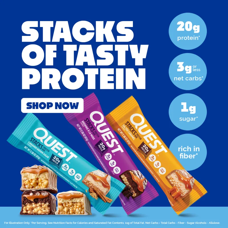 Quest Nutrition - Stacks Protein Bars
