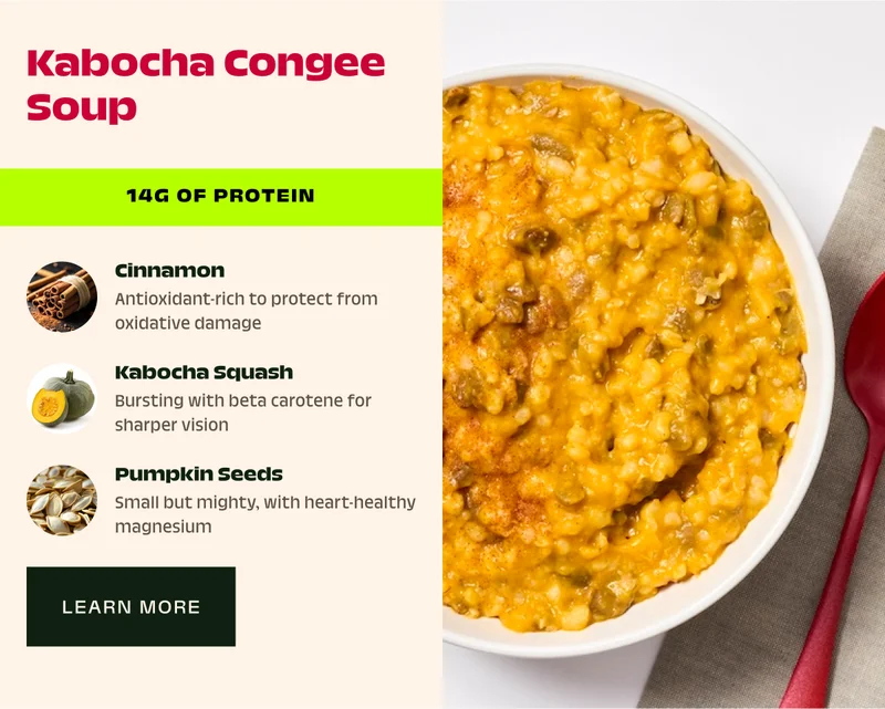Kabocha Congee Soup