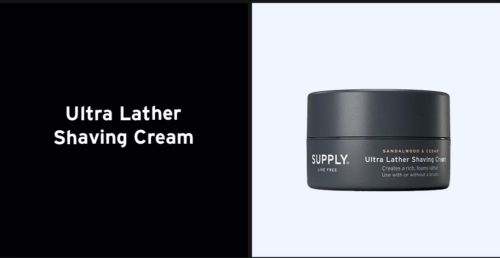Ultra Lather Shaving Cream