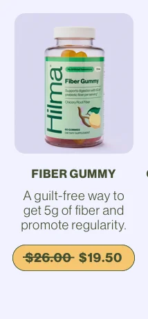 Shop Fiber Gummy! A guilt-free way to get 5g of fiber and promote regularity