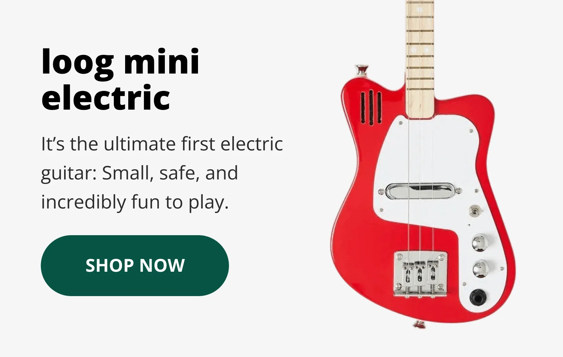 loog mini electric - SHOP NOW