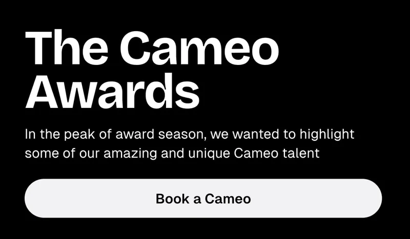 The Cameo Awards - Book a Cameo