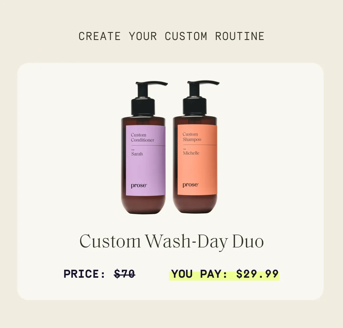 Create your custom routine