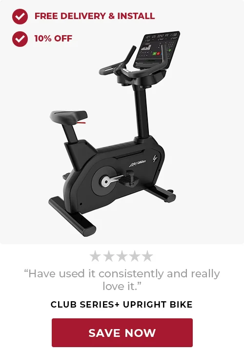 Club Series+ Upright Bike | 10% Off