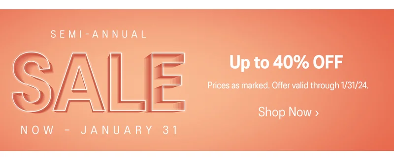 Semi Annual Sale