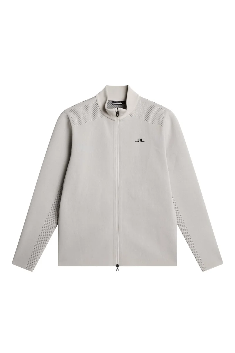 Image of Bo Tech Knit Zip Sweater / Moonbeam