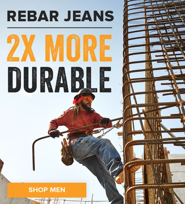 REBAR JEANS 2X MORE DURABLE | SHOP MEN