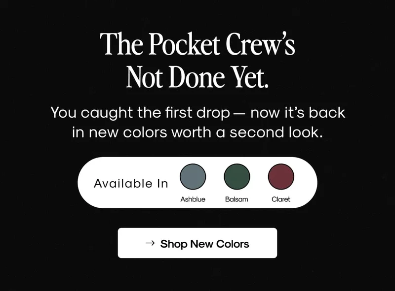 The Pocket Crew's Not Done Yet.