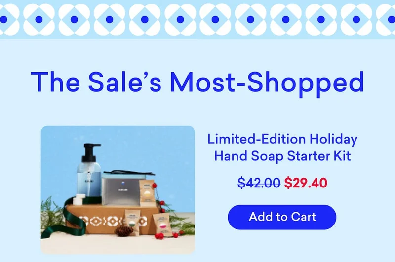 Limited Edition Holiday Hand Soap Refills