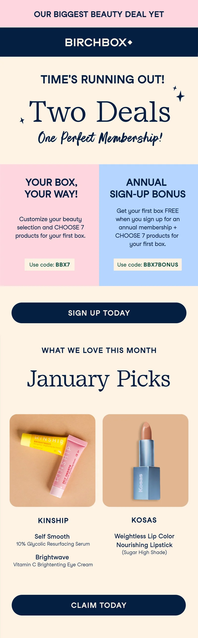 Two Deals - One Perfect Membership