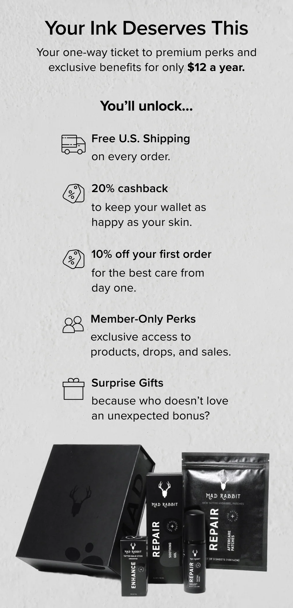 Your Ink Deserves This.