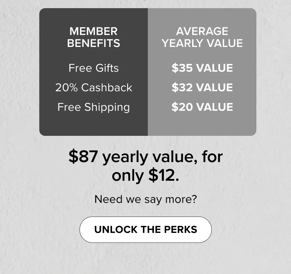 [UNLOCK THE PERKS]