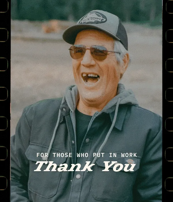 For Those Who Put In The Work, Thank you.