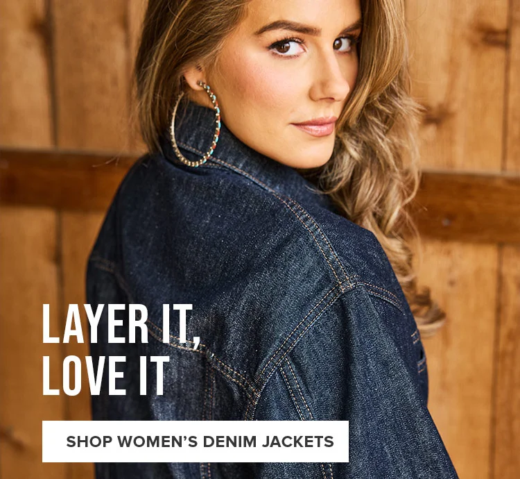 LAYER IT, LOVE IT | SHOP WOMEN'S DENIM JACKETS