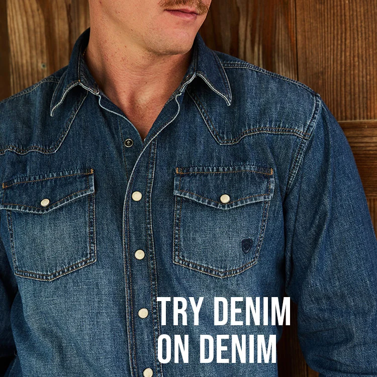 TRY DENIM ON DENIM