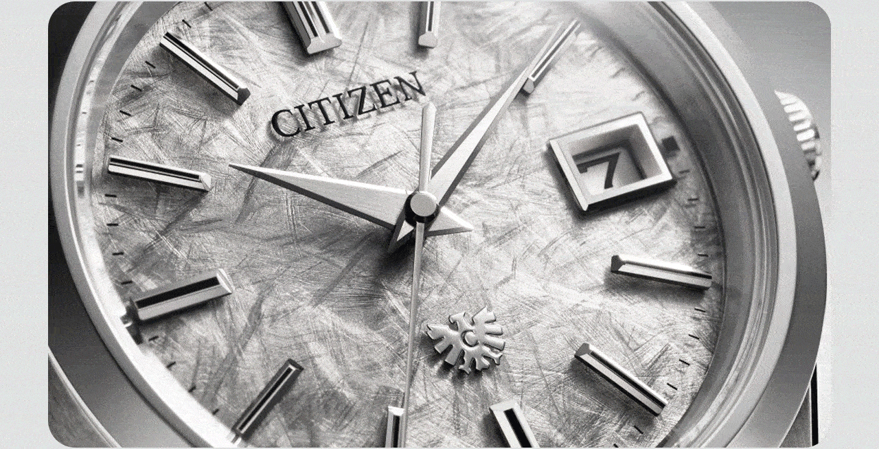 The Citizen dial close-ups