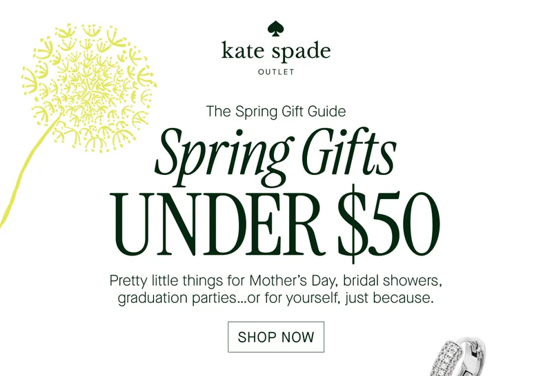 Spring Gifts UNDER $50