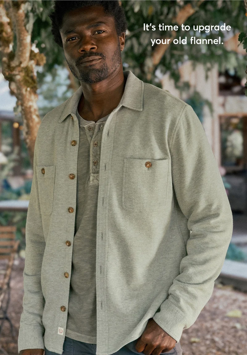 It's time to upgrade your old flannel.