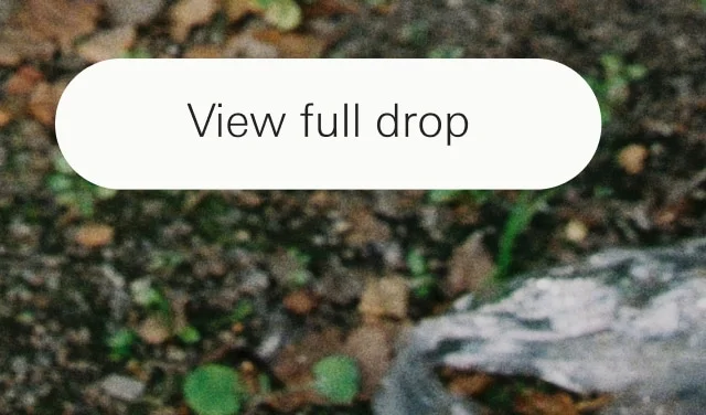View full drop
