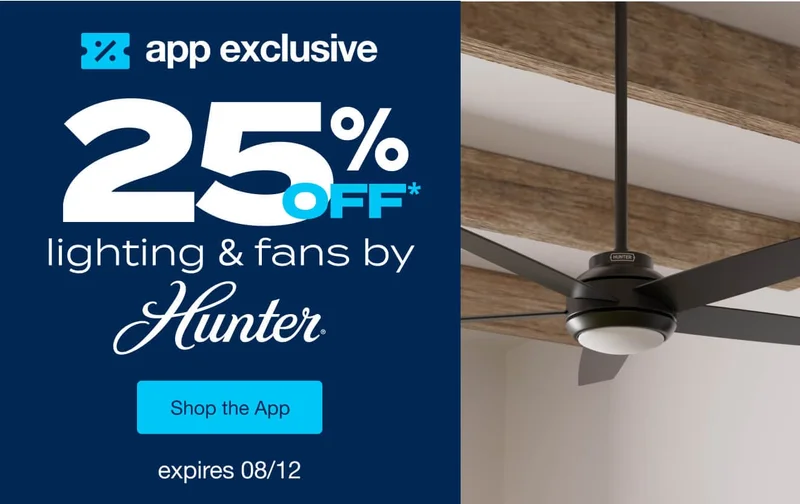 Hunter Fan App-Exclusive