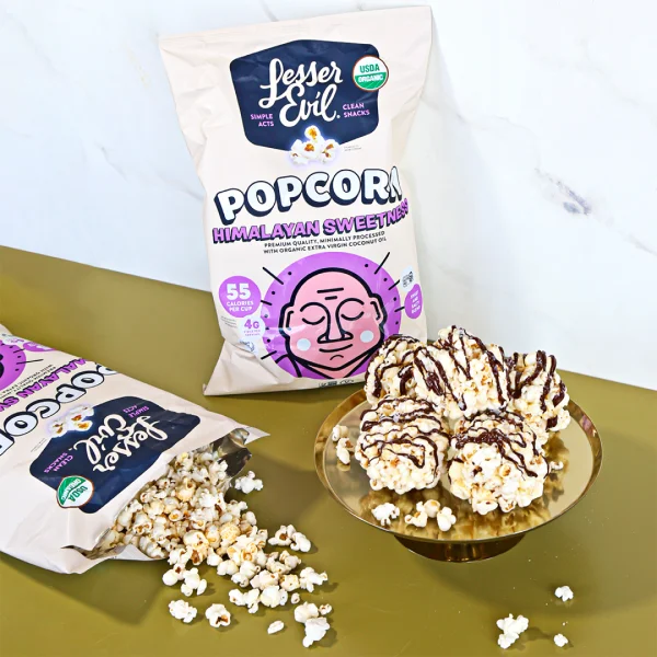 Lesser Evil Popcorn Balls