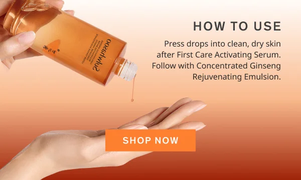 Concentrated Ginseng Rejuvenating Water