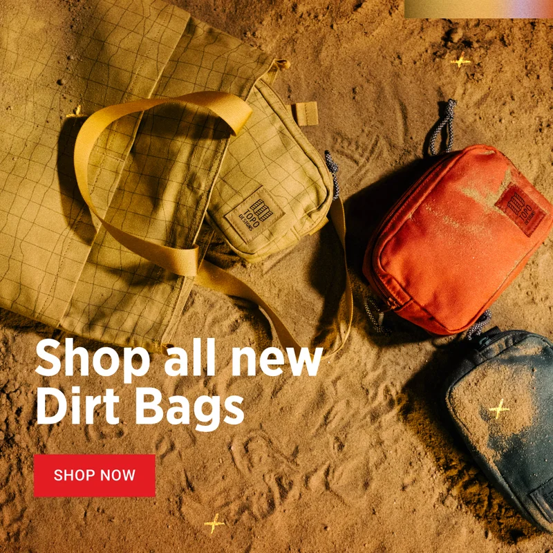Shop all new Dirt Bags