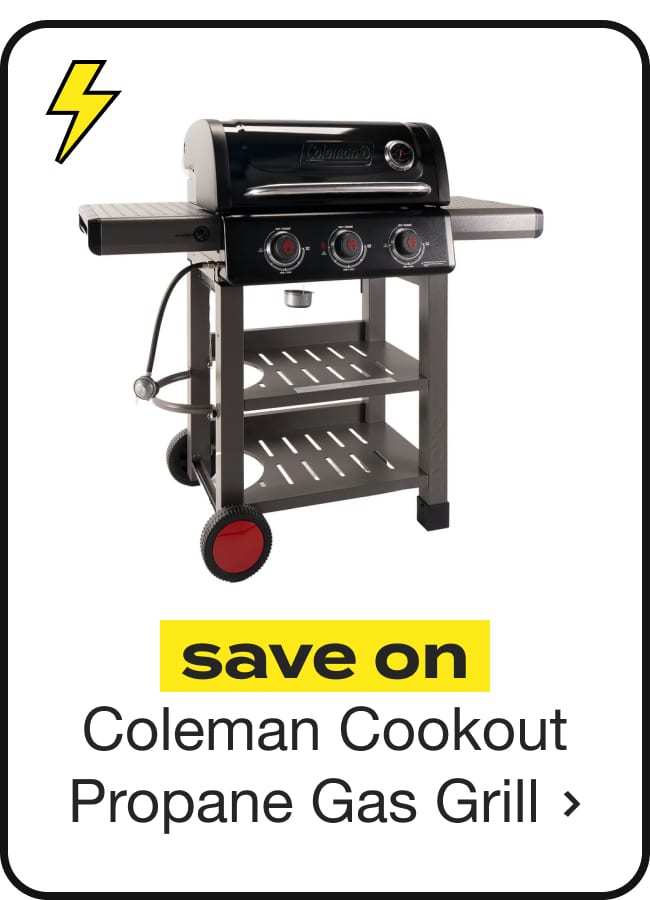 Coleman Cookout 3-Burner Propane Gas BBQ Grill