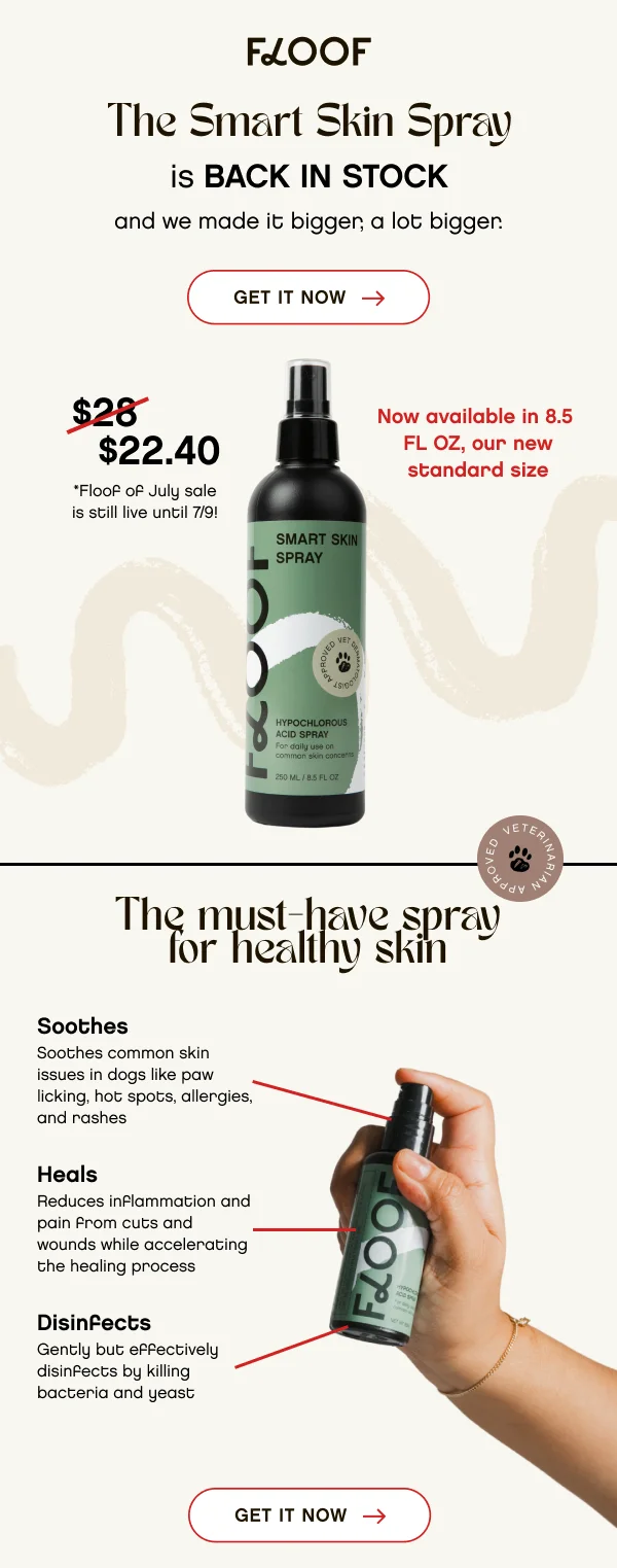 Floof Smart Skin Spray