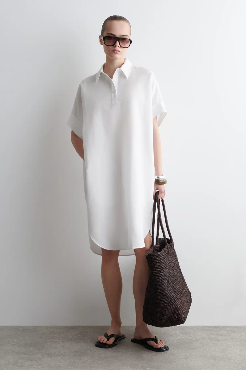 LINEN DRESS