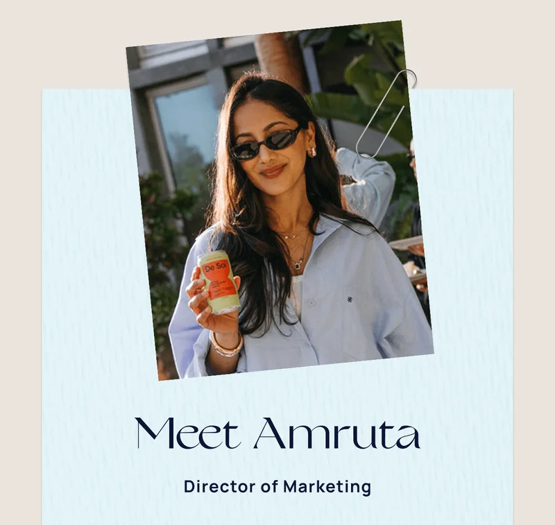 Meet Amruta | Director of Marketing