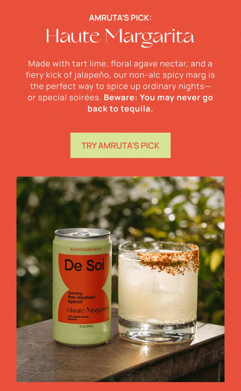 Amruta’s Pick: Haute Margarita | Try Amruta’s Pick
