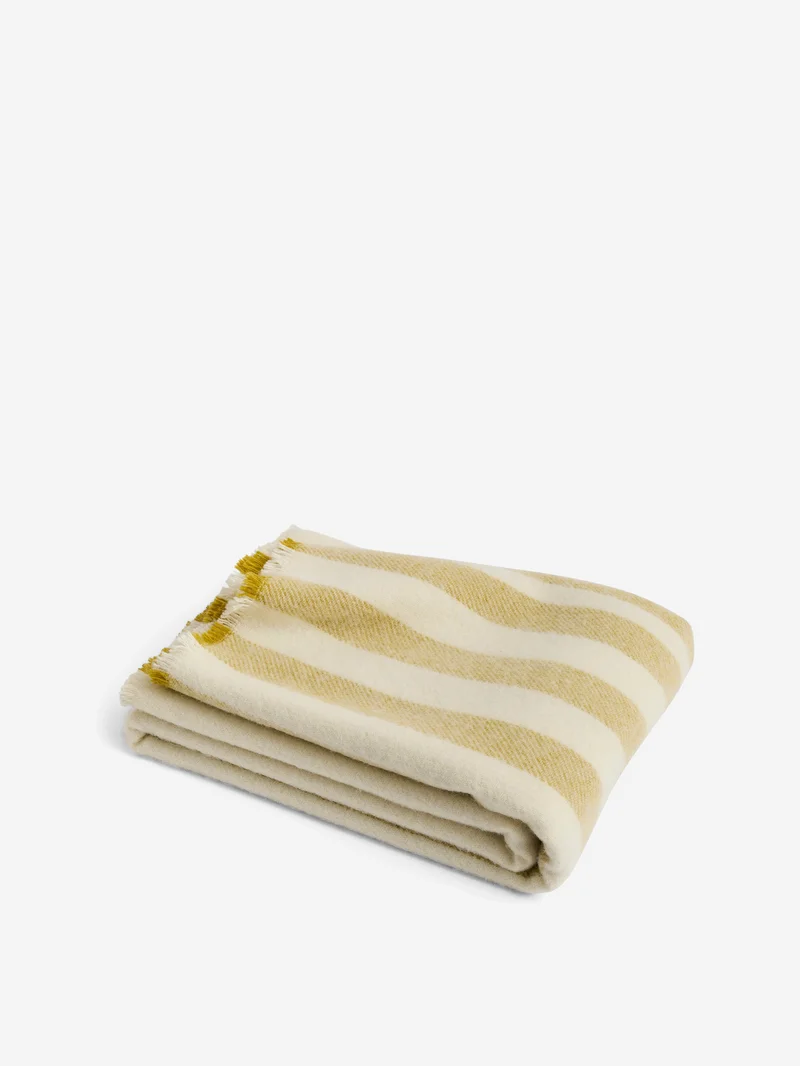 Image of HAY Duo Throw 130x180cm - Cream