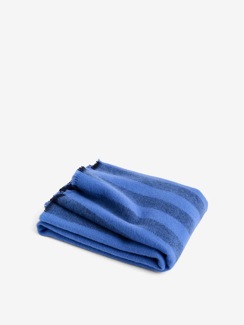 Image of HAY Duo Throw 130x180cm - Sky Blue