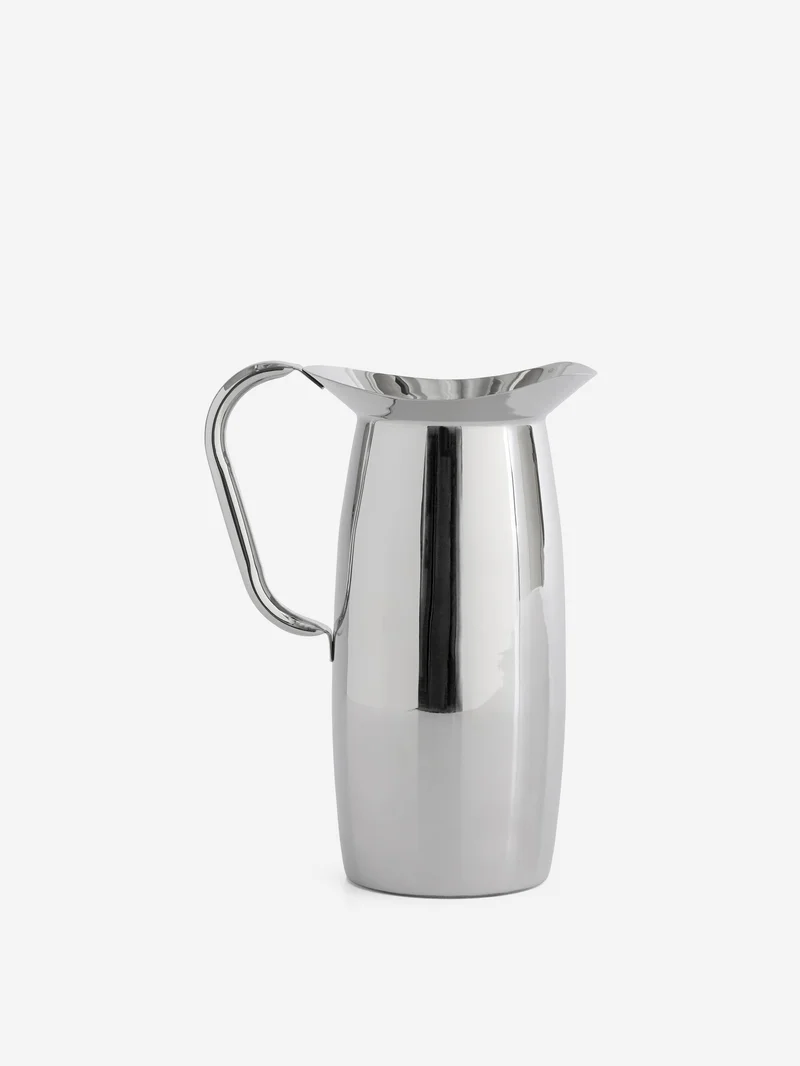 Image of HAY Indian Steel Pitcher Tall - Stainless steel