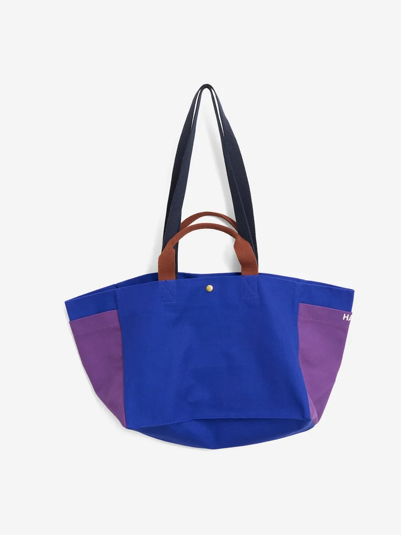Image of HAY Weekend Bag Organic Medium - Electric Blue Multi
