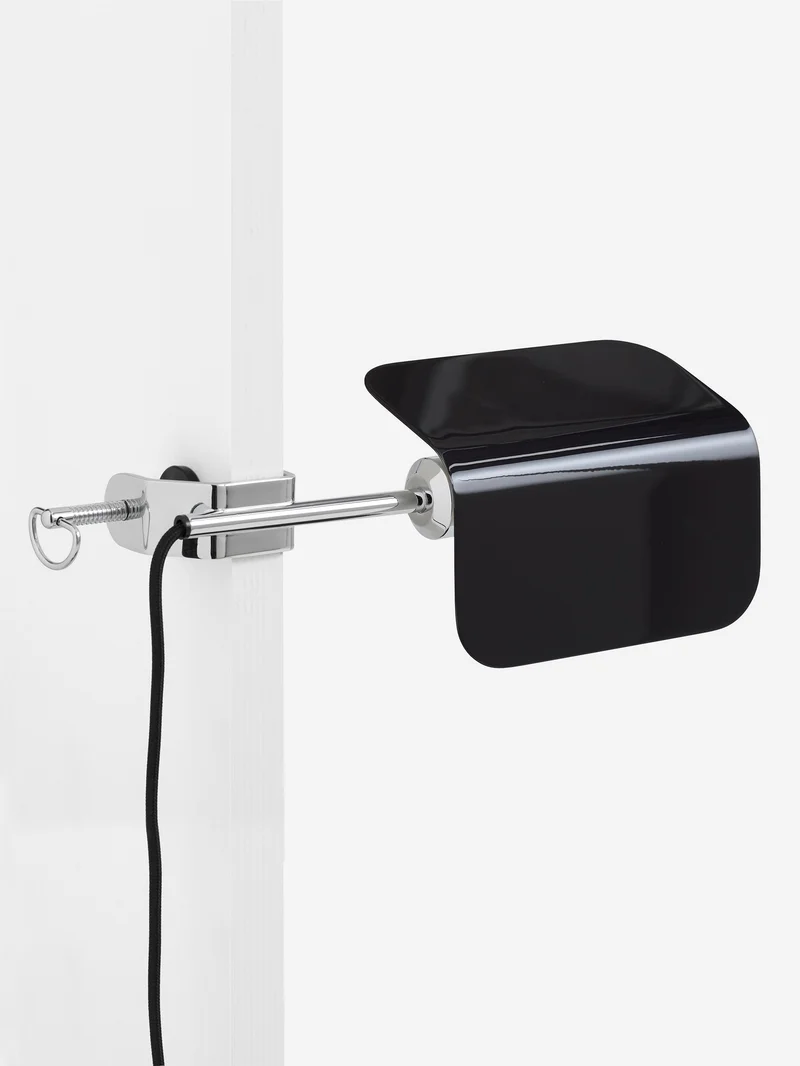 Image of HAY Apex Clip Lamp - Iron Black (UK Plug)