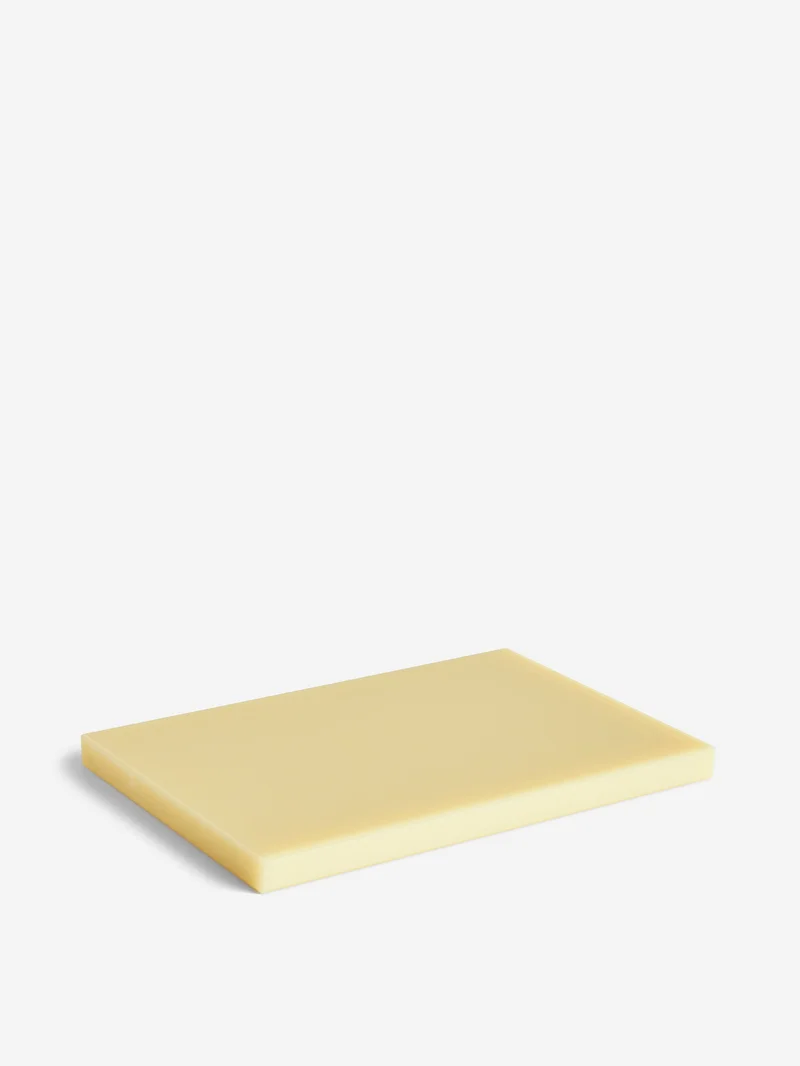Image of HAY Slice Chopping Board Medium - Light yellow