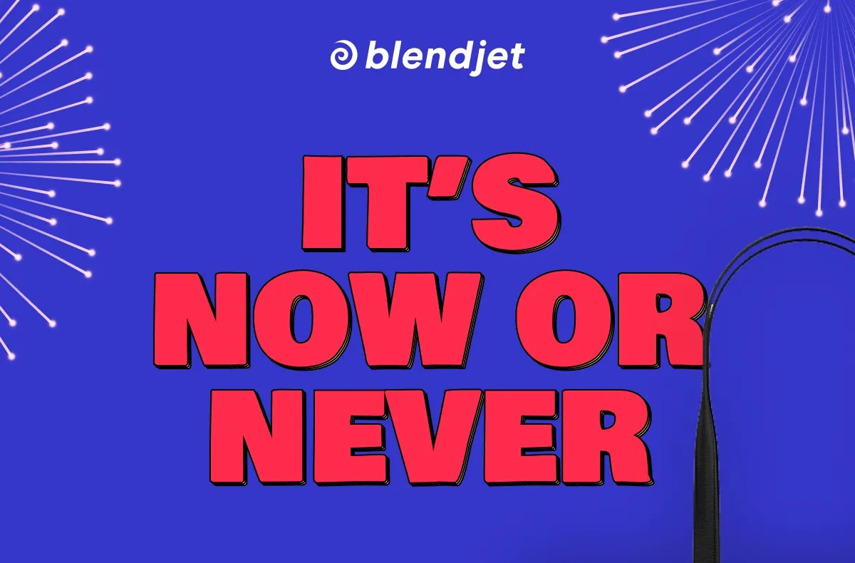 IT’S NOW OR NEVER