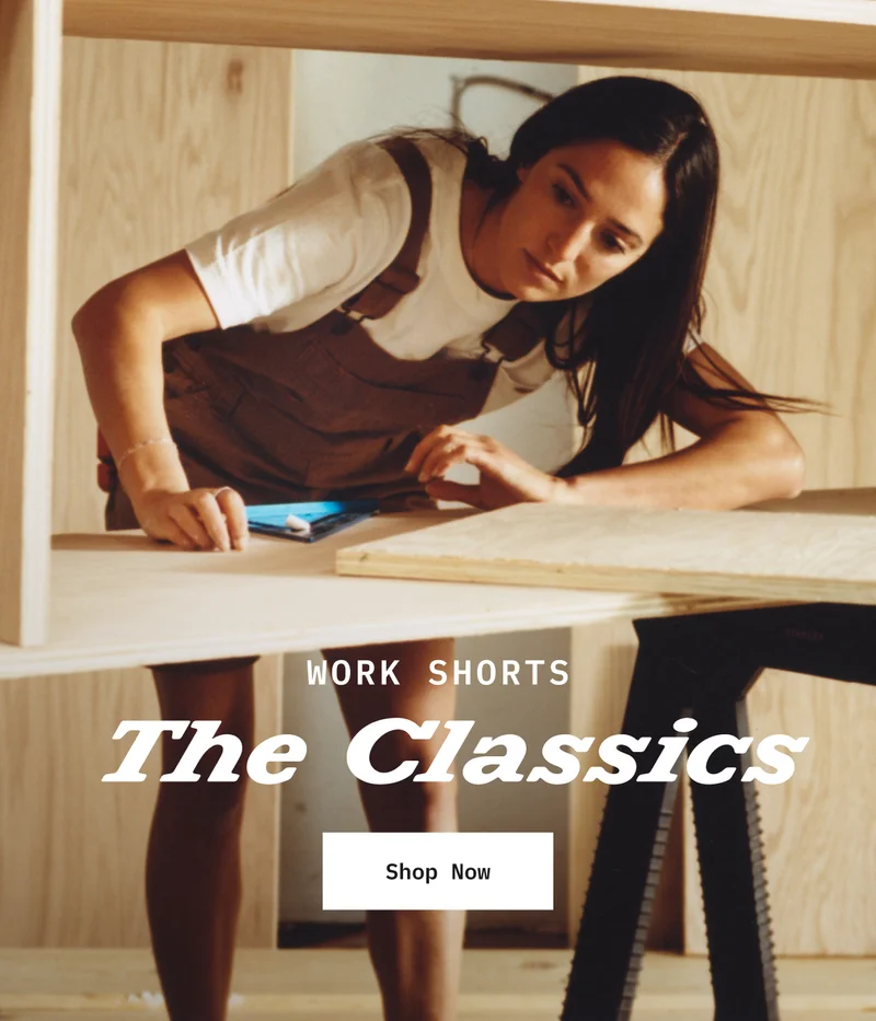 Work Shorts. The Classics. Shop Now.