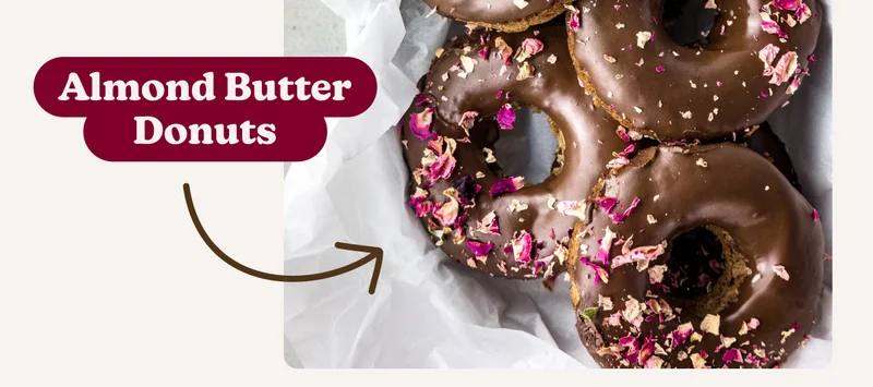 Almond Cow Almond Butter Donut recipe