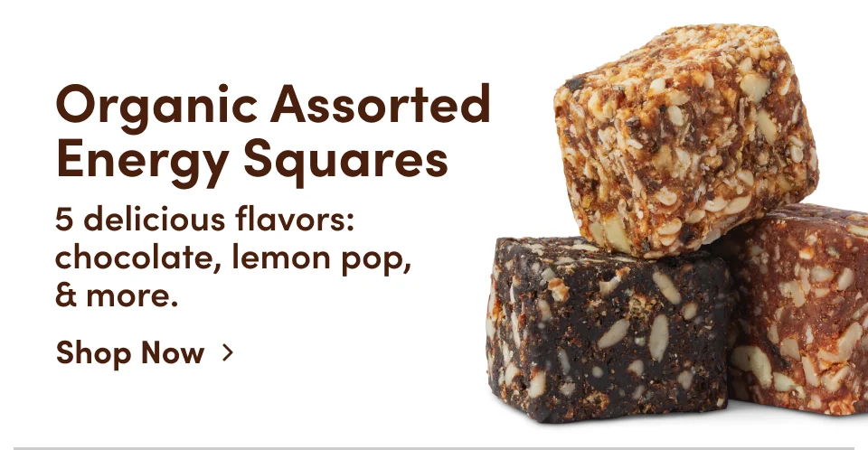 Organic Assorted Energy Squares