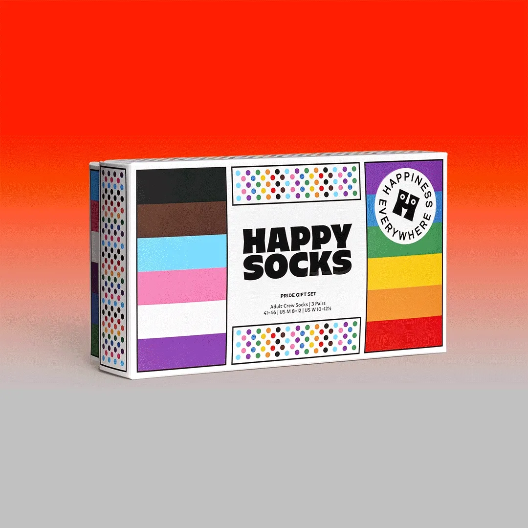 3-Pack Pride Socks Gift Set