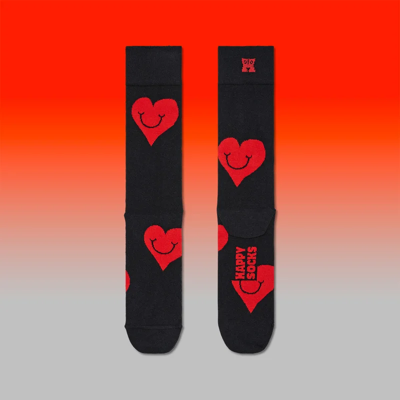Jumbo Smiling Heart Sock