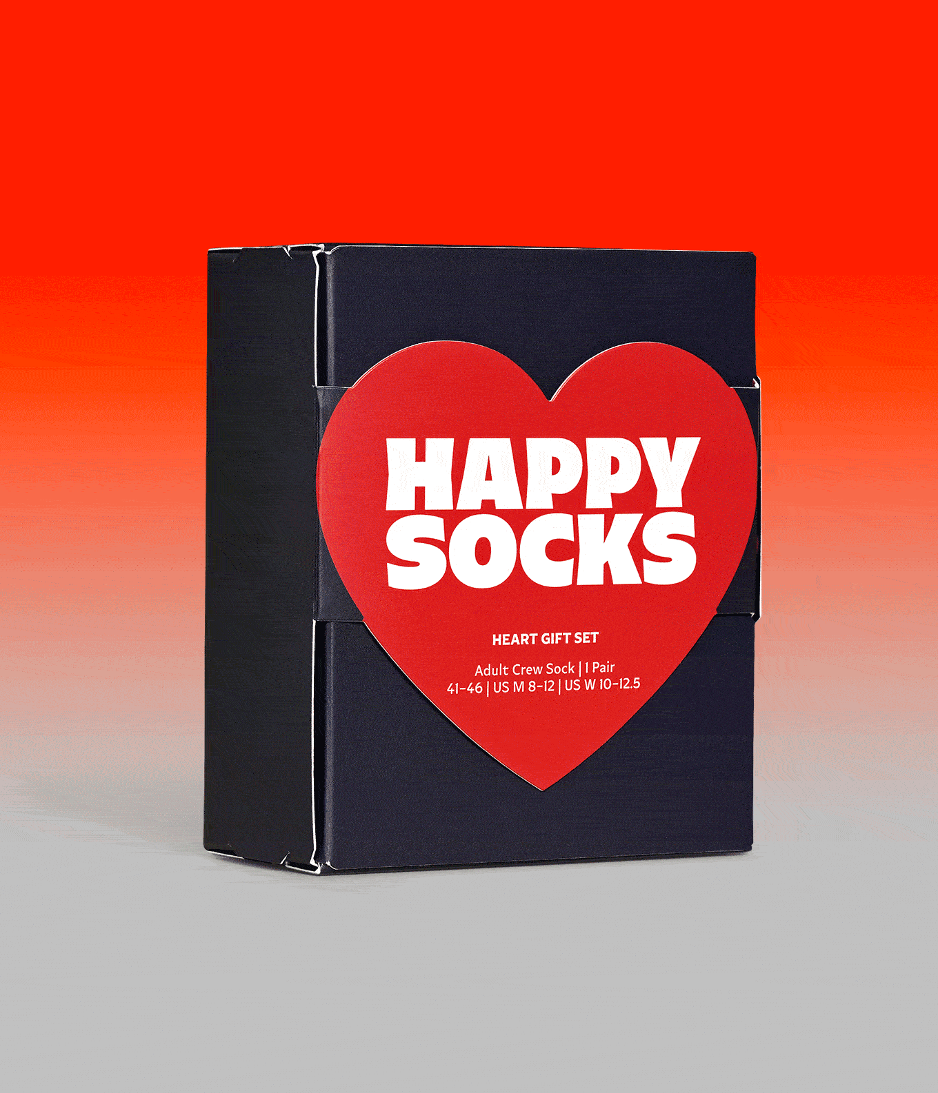 1-Pack Heart Sock Gift Set