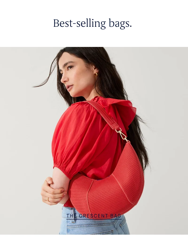 Best-selling bags. THE CRESCENT BAG